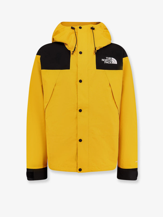 The North Face Dryvent Mono Nylon Windbreaker Jacket Gold Black