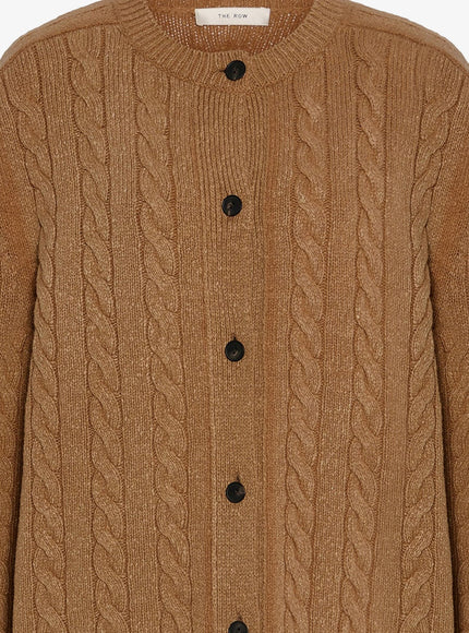 The Row Loneke Virgin Wool Cardigan