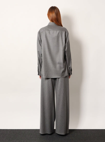 The Row Pino Virgin Wool Shirt