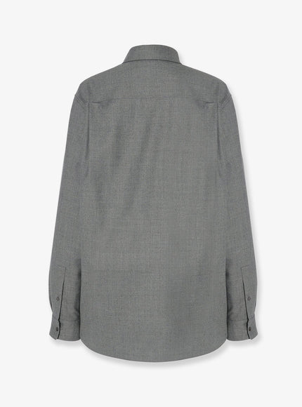 The Row Pino Virgin Wool Shirt