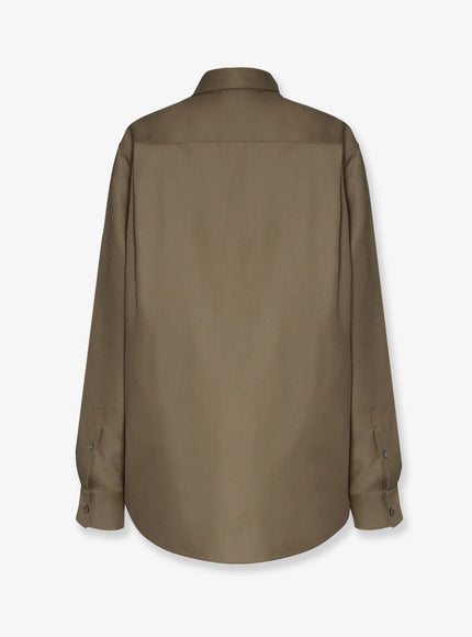 The Row Pino Virgin Wool Shirt