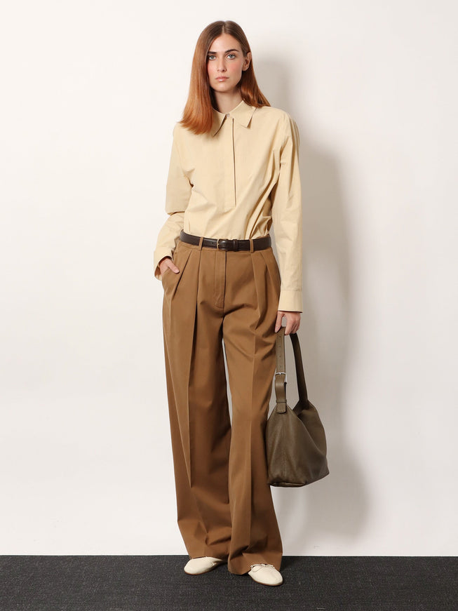 The Row Margan Cotton Popeline Shirt