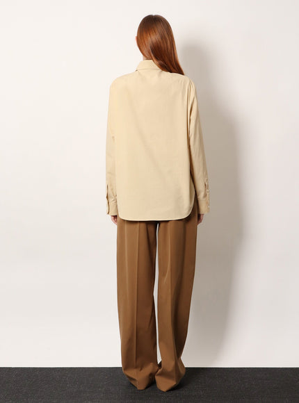 The Row Margan Cotton Popeline Shirt