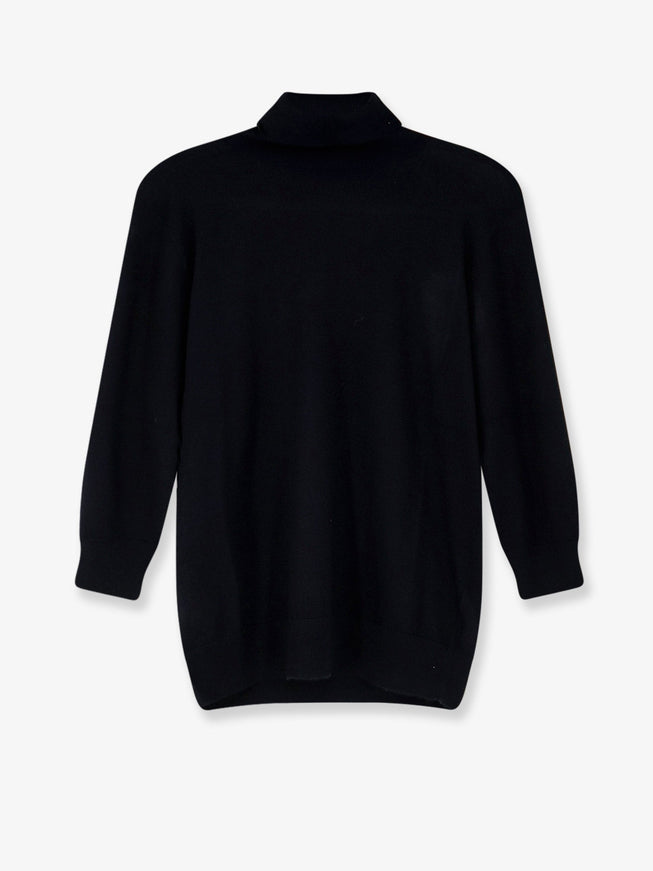 The Row Cashmere Turtleneck Black