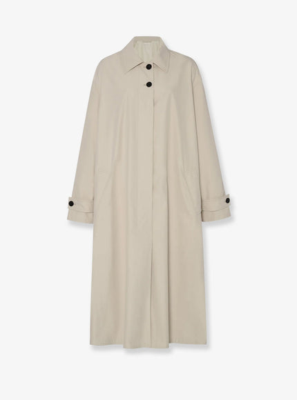 The Row Lolana Nylon And Cotton Waterproof Coat