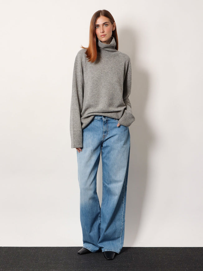 The Row Stepny Wool And Cashmere Turtleneck Sweater