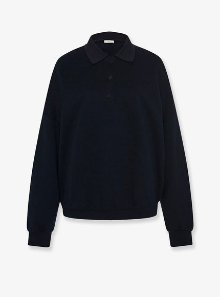 The Row Cotton Sweatshirt Dark Navy