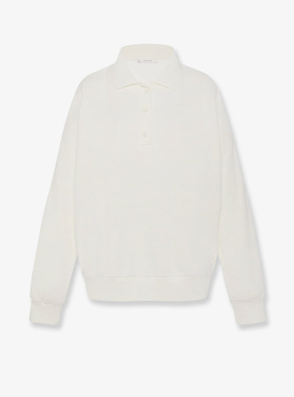 The Row Cotton Sweatshirt Seashell