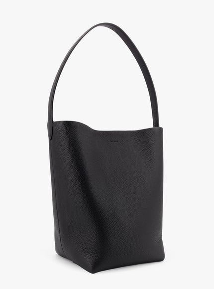 The Row Park Leather Shoulder Bag