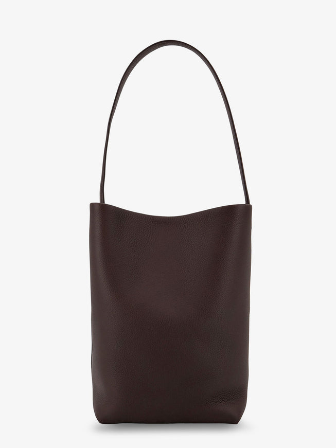 The Row Park Leather Shoulder Bag