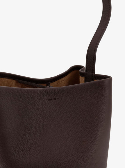 The Row Park Leather Shoulder Bag
