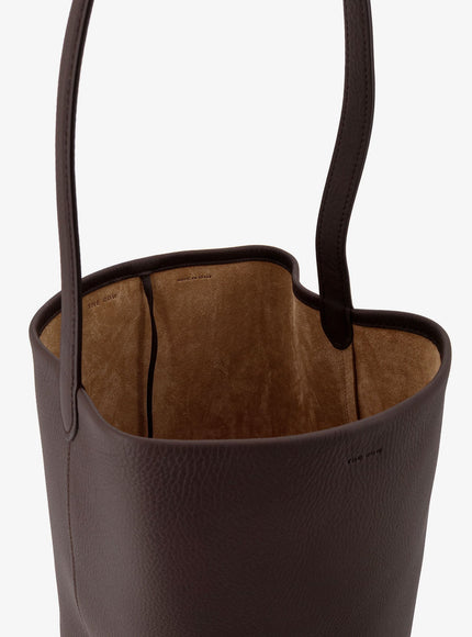 The Row Park Leather Shoulder Bag