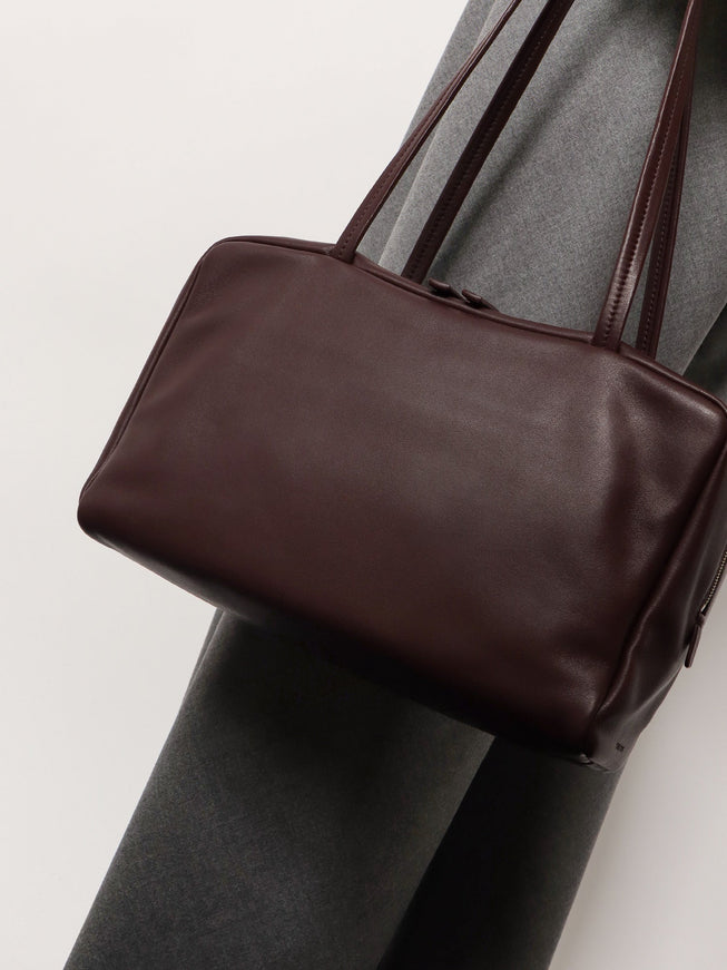 The Row Astra Leather Shoulder Bag