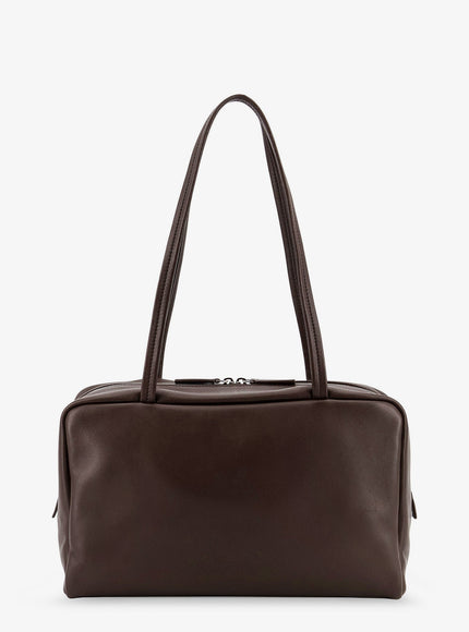 The Row Astra Leather Shoulder Bag Uni Dark Brown Ans