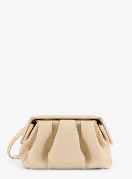 Themoirè Afrodite Vegan Leather Crossbody Bag Uni Bianco