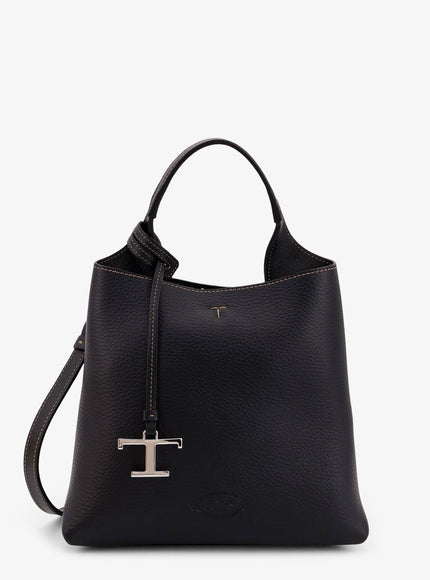 Tod's Leather Shoulder Bag Uni Nero