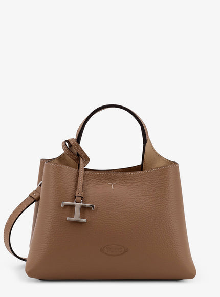 Tod's Leather Shoulder Bag Uni Naturale