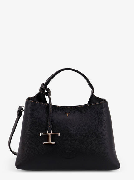 Tod's Leather Shoulder Bag Uni Nero