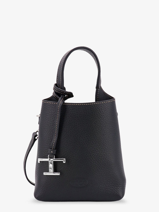 Tod's Leather Crossbody Bag Uni Nero