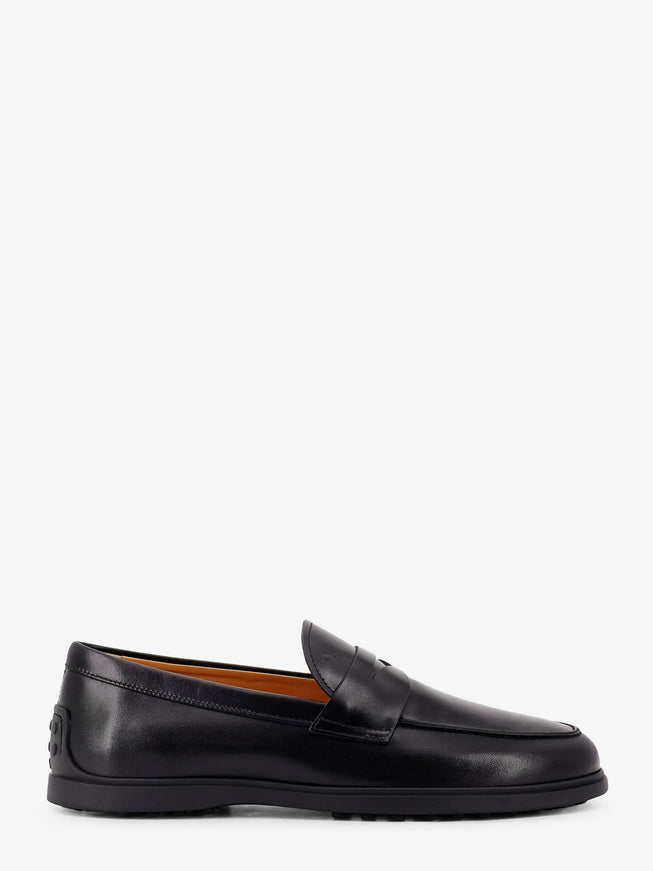 Tod's Leather Loafers Nero