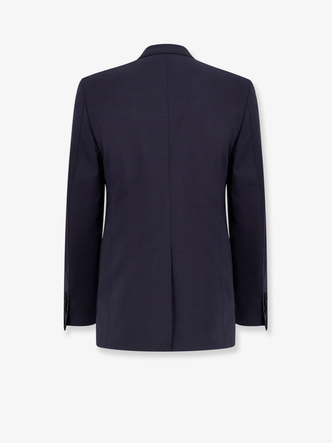 Tom Ford Wool Tuxedo With Contrasting Profiles