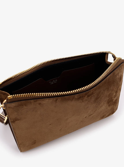 Tom Ford Crocodile-Print Leather Clutch Bag