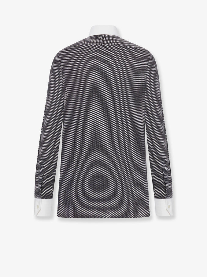 Tom Ford Microfantasy Cotton Shirt