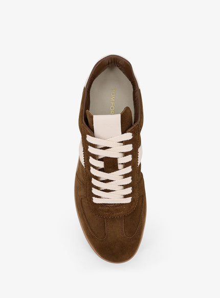 Tom Ford Low-Top Suede Sneakers