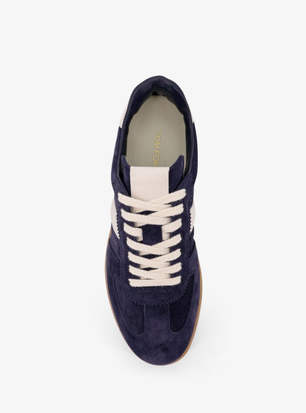 Tom Ford Low-Top Suede Sneakers