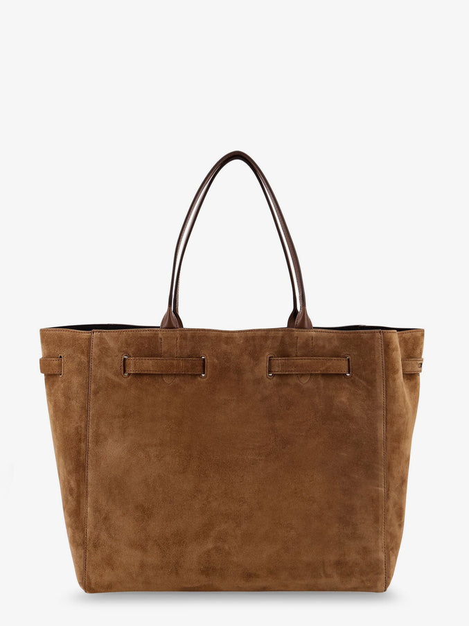 Tom Ford Leather Shoulder Bag With Logo