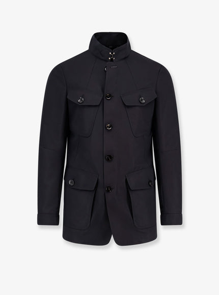 Tom Ford Cotton Blend Jacket Black