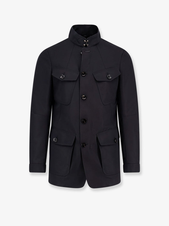 Tom Ford Cotton Blend Jacket Black