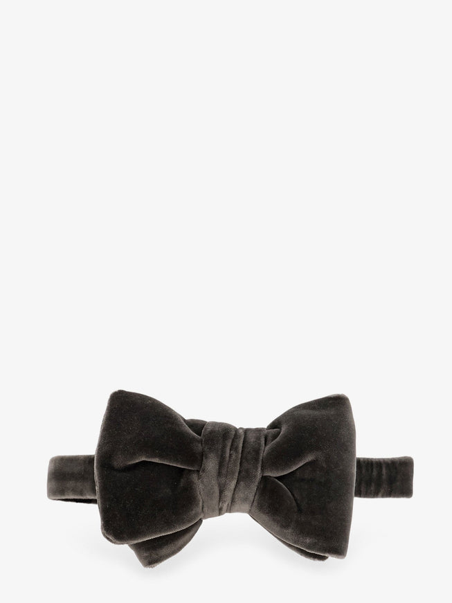 Tom Ford Silk Bowtie Uni Grey