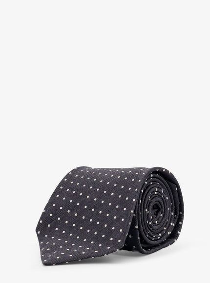 Tom Ford Silk Tie Uni Dark Grey