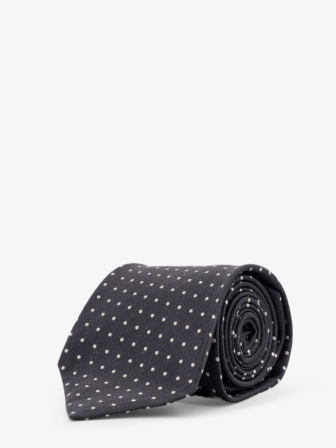Tom Ford Silk Tie Uni Dark Grey