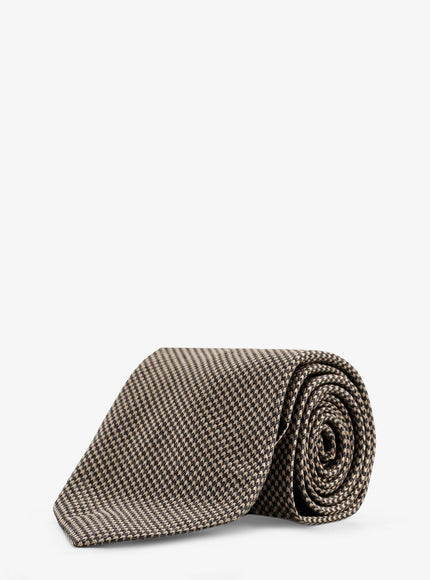 Tom Ford Silk Tie Uni Bronze
