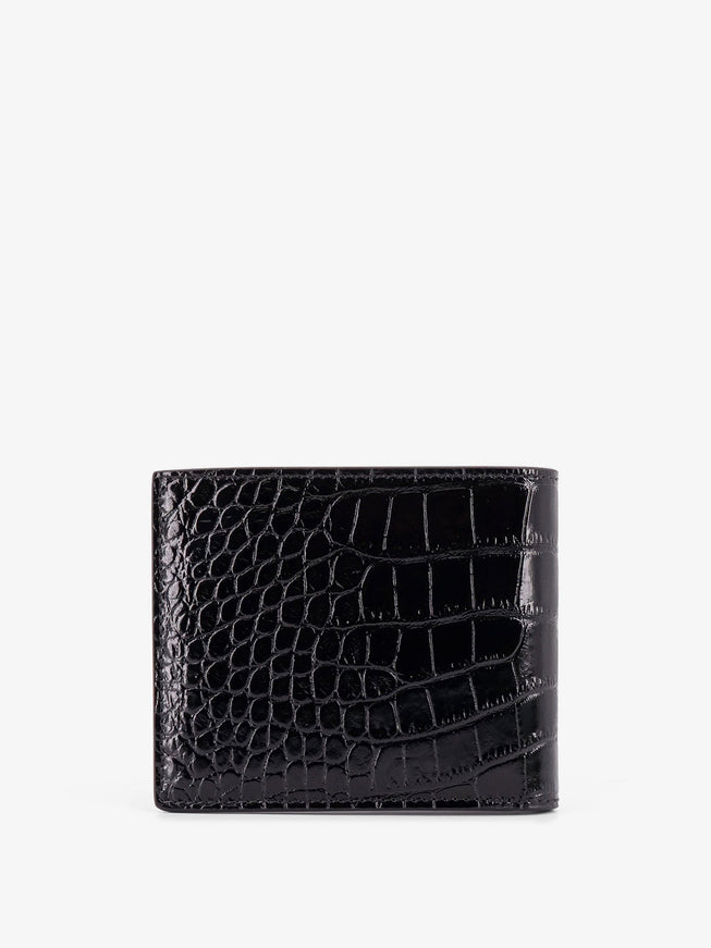 Tom Ford Crocodile-Print Leather Wallet