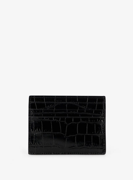 Tom Ford Crocodile-Print Leather Cardholder