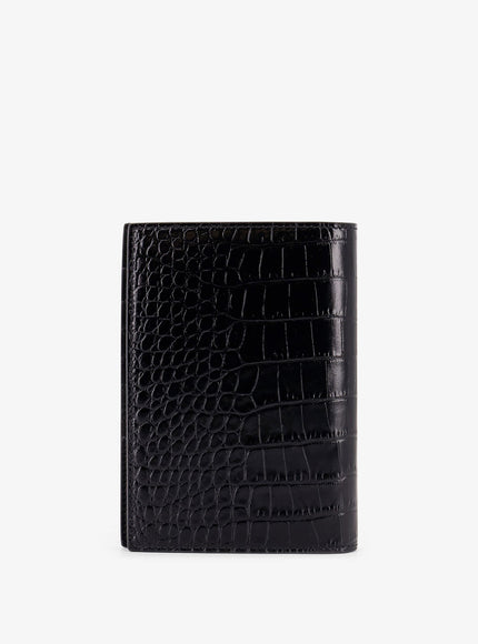 Tom Ford Crocodile-Print Leather Wallet