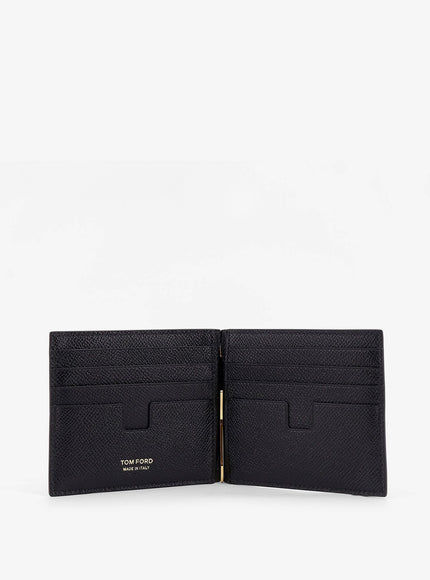 Tom Ford Leather Wallet With Croco Effect