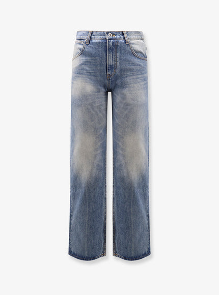 Tonywack Flared Leg Jeans Blu