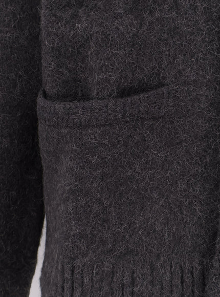 Tonywack Jacquard Alpaca Cardigan