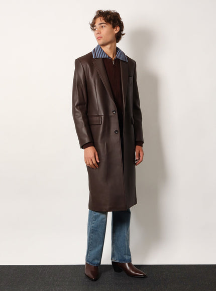 Tonywack Wool Unisex Cardigan With Contrasting Collar