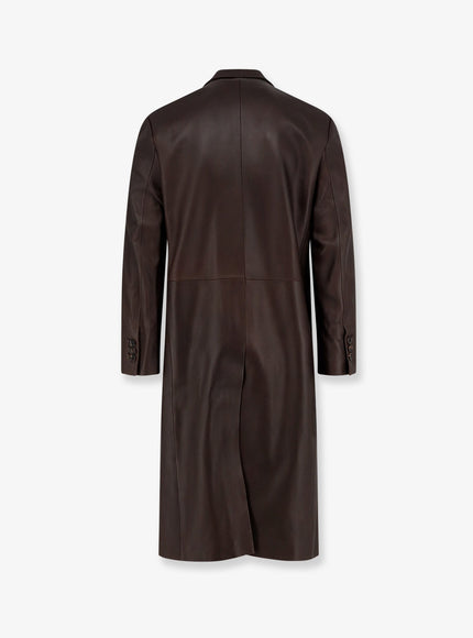 Tonywack Unisex Leather Coat