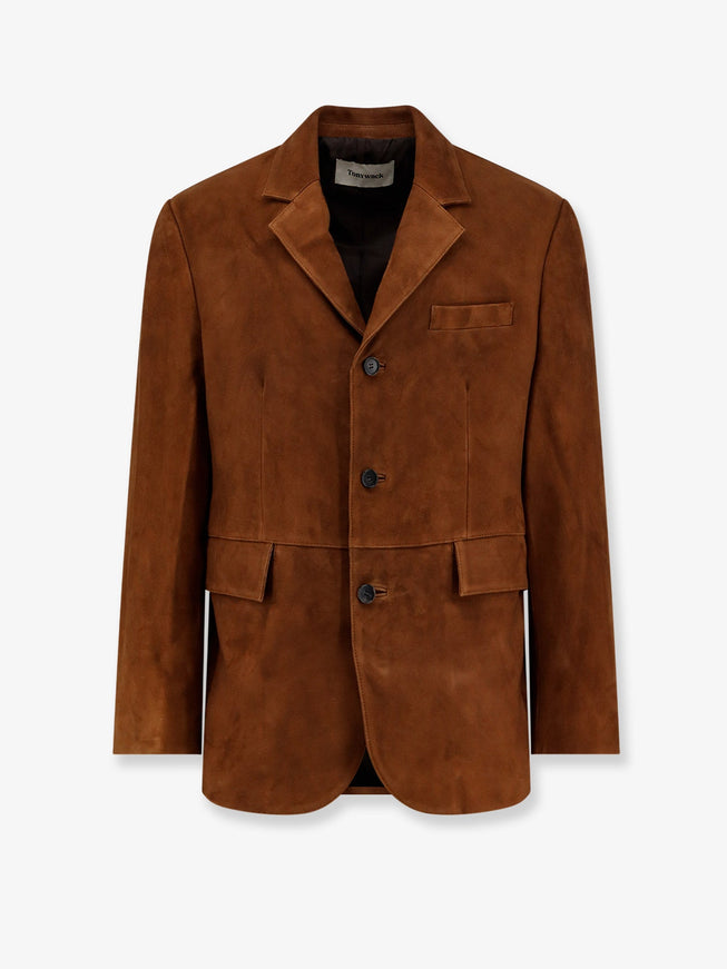 Tonywack Tailored Suede Jacket Cammello