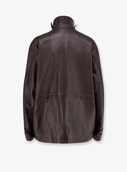 Tonywack Long Leather Jacket
