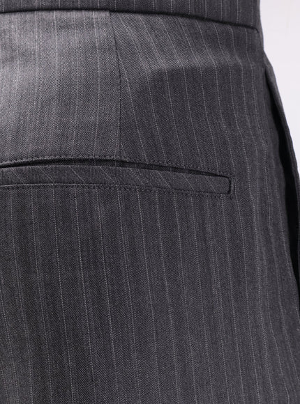 Tonywack Wool Blend Pinstriped Trousers