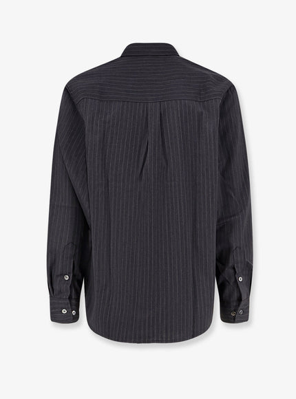 Tonywack Wool Blend Striped Shirt