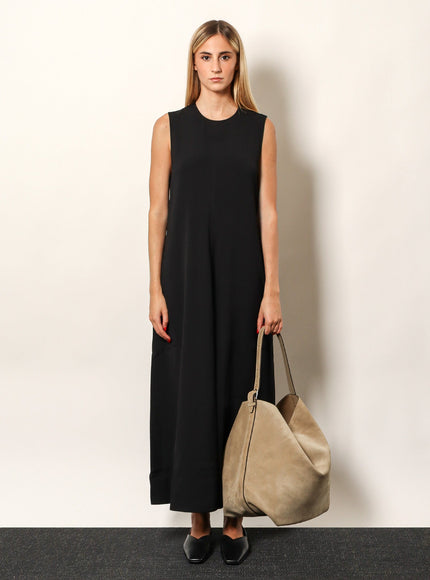 Toteme Suede Belted Tote Shoulder Bag