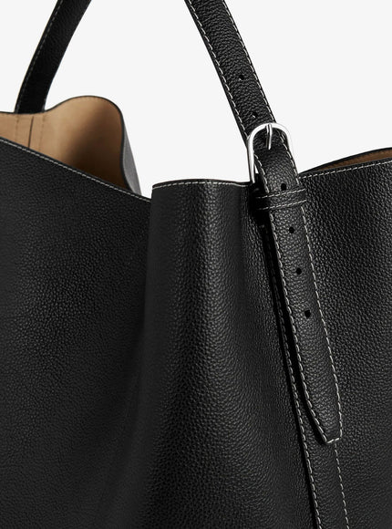 Toteme Suede Belted Tote Shoulder Bag